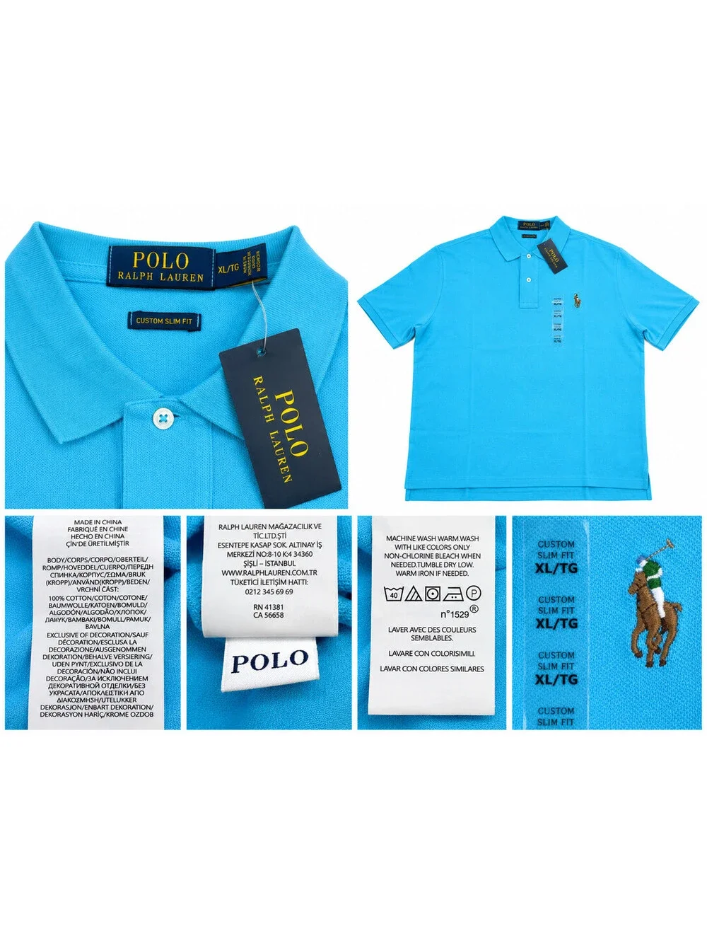 Ralph Lauren iris blue